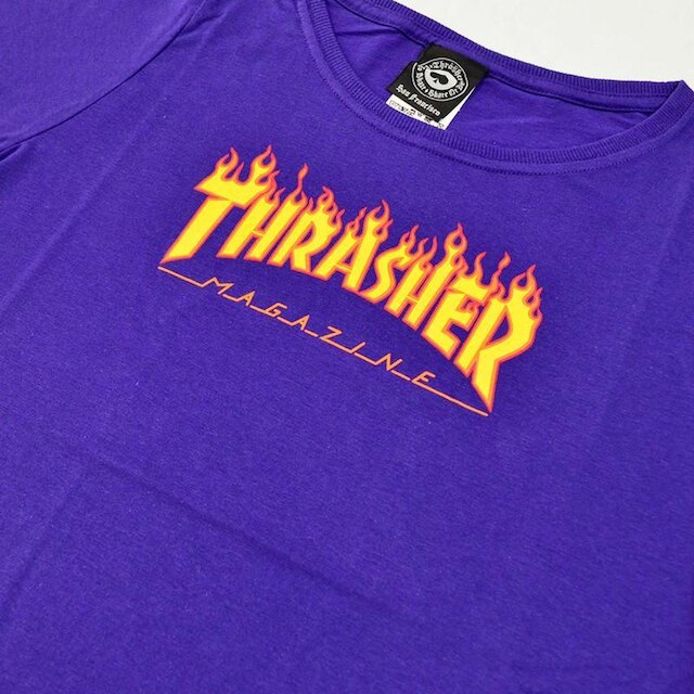 Camiseta Thrasher Flame Logo Girls