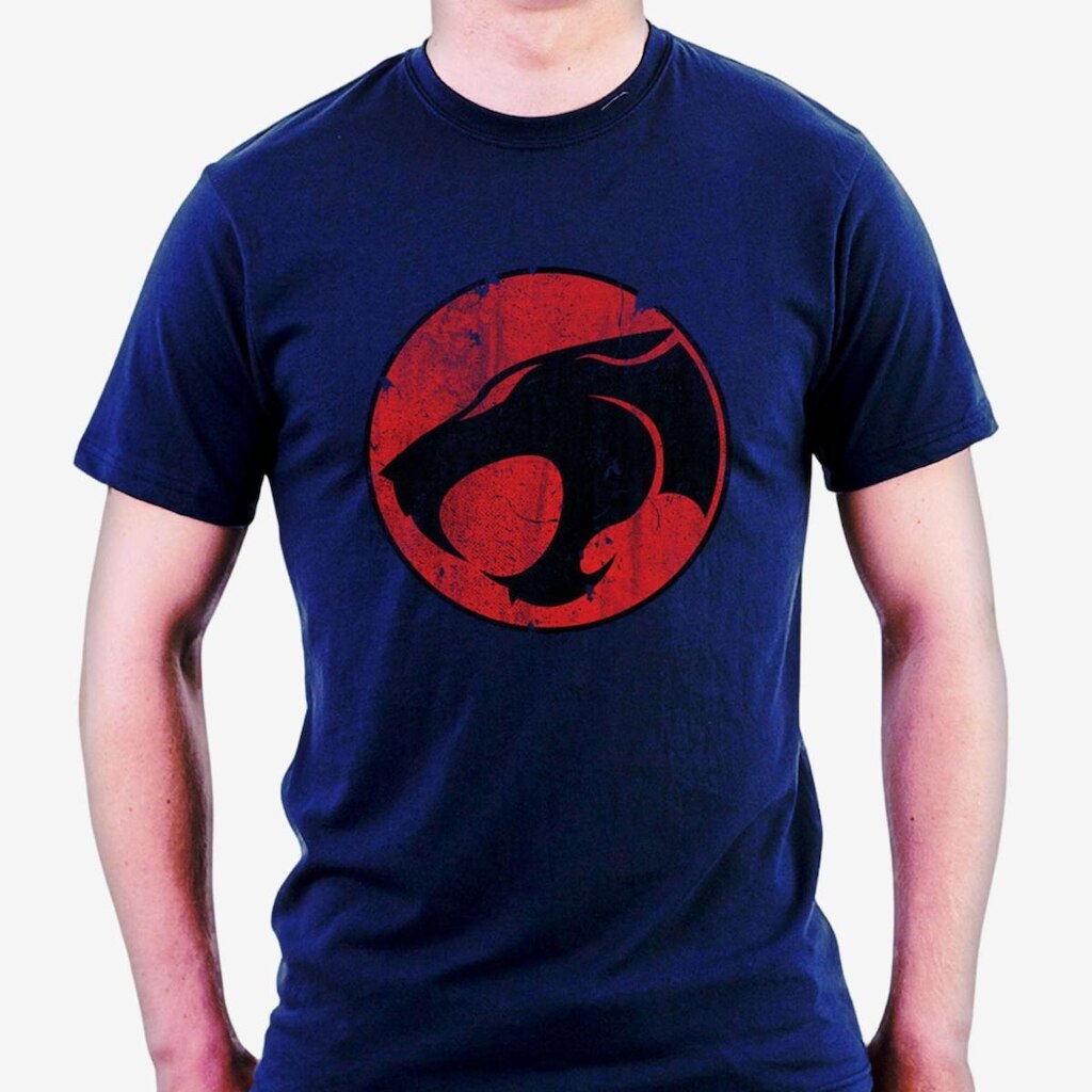 Camiseta Thundercats Simbolo Logo Desenho Animado Anos 80