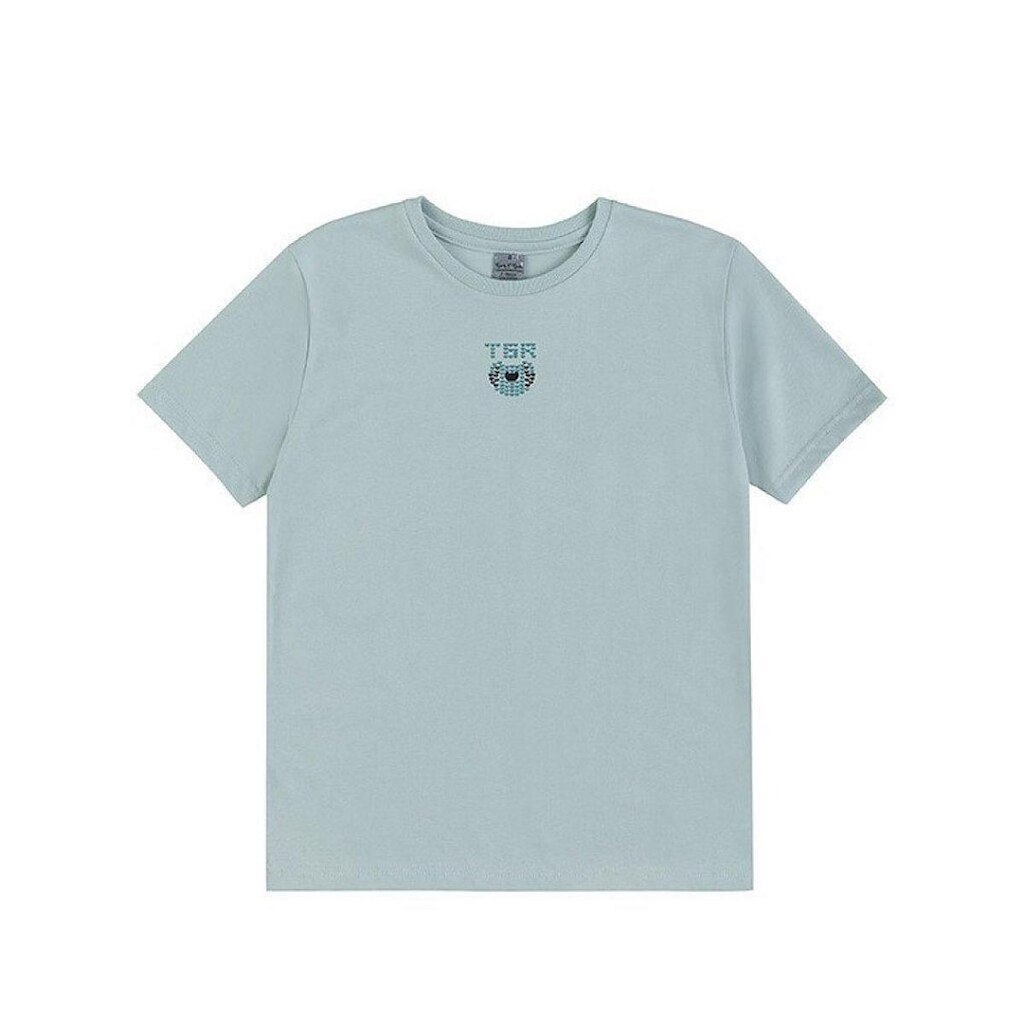 Camiseta Tigor T Tigre Manga Curta Logo Tigor Azul