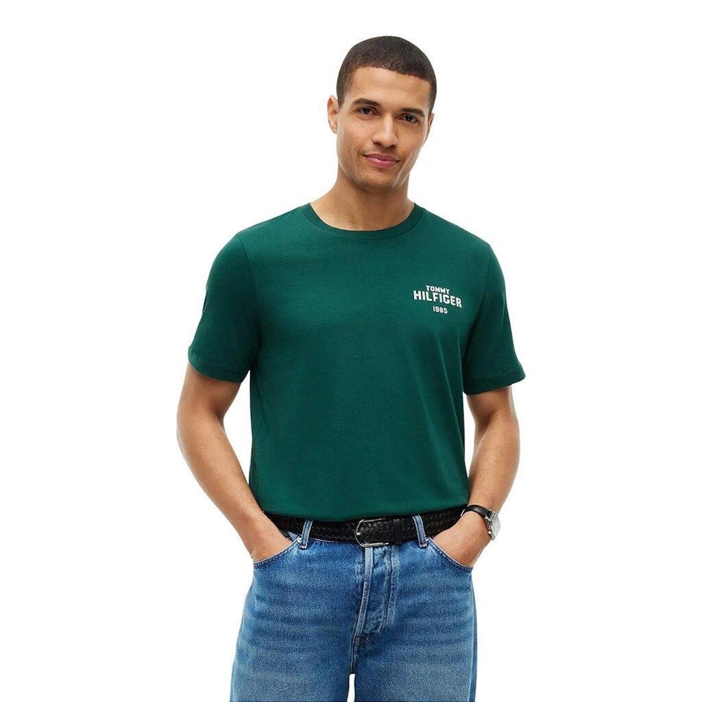 Camiseta Tommy Hilfiger 1985 Graphic Marinho Masculino