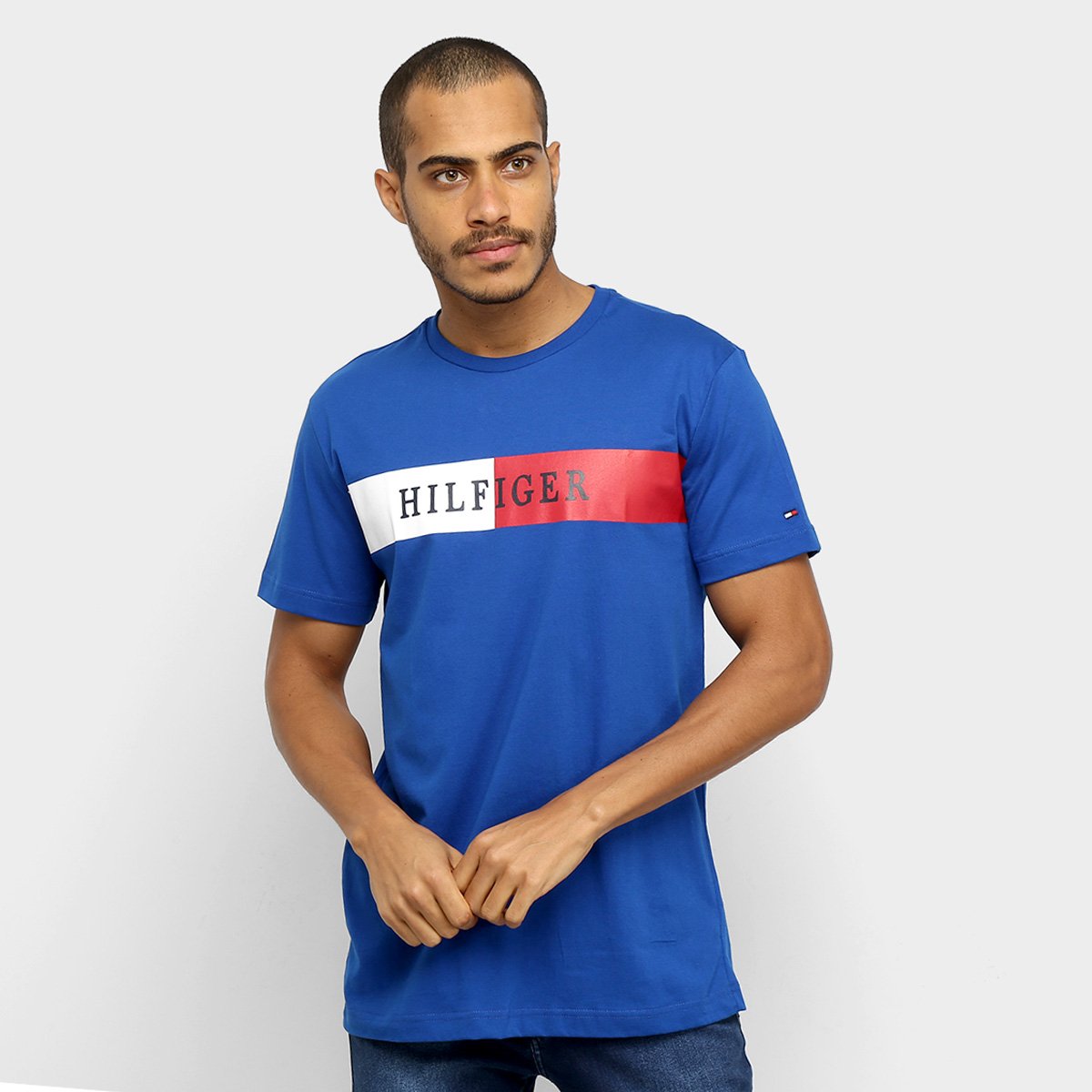 Camisa da tommy azul Clearance