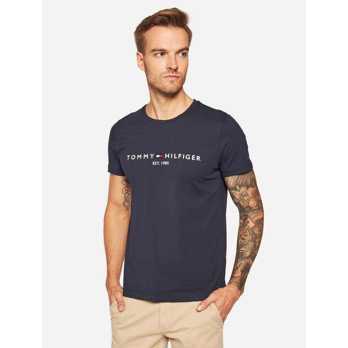 Camiseta Tommy Hilfiger Core Logo Tee Masculina