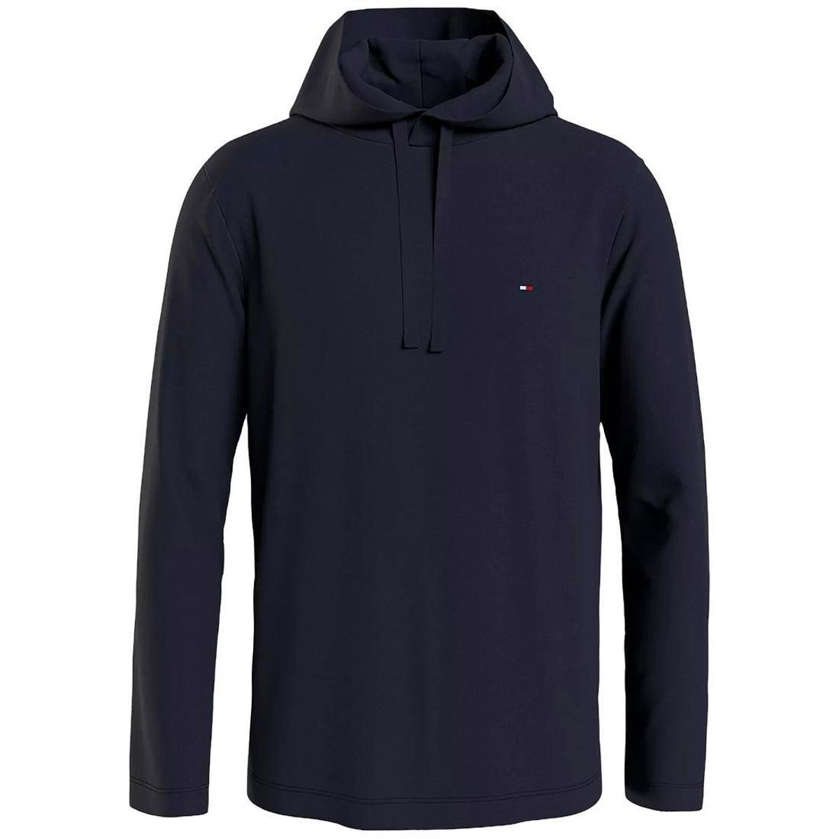 Camiseta Tommy Hilfiger Hooded Manga Longa Masculina - Marinho Menor preço em Camiseta Tommy Hilfiger Hooded Manga Longa Masculina - Marinho