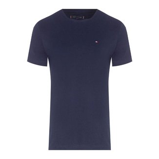 Camiseta Tommy Hilfiger Masculina Essential Cotton Tee Marinho