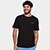 Camiseta Tommy Hilfiger Palm Photo Print Masculina - Preto