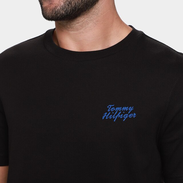 Camiseta Tommy Hilfiger Palm Photo Print Masculina