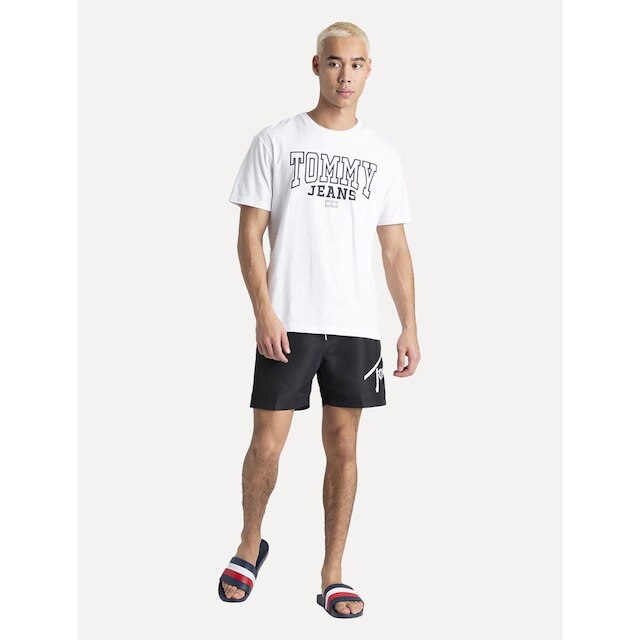 Camiseta Tommy Jeans Masculina Arc Entry Graphic Branca