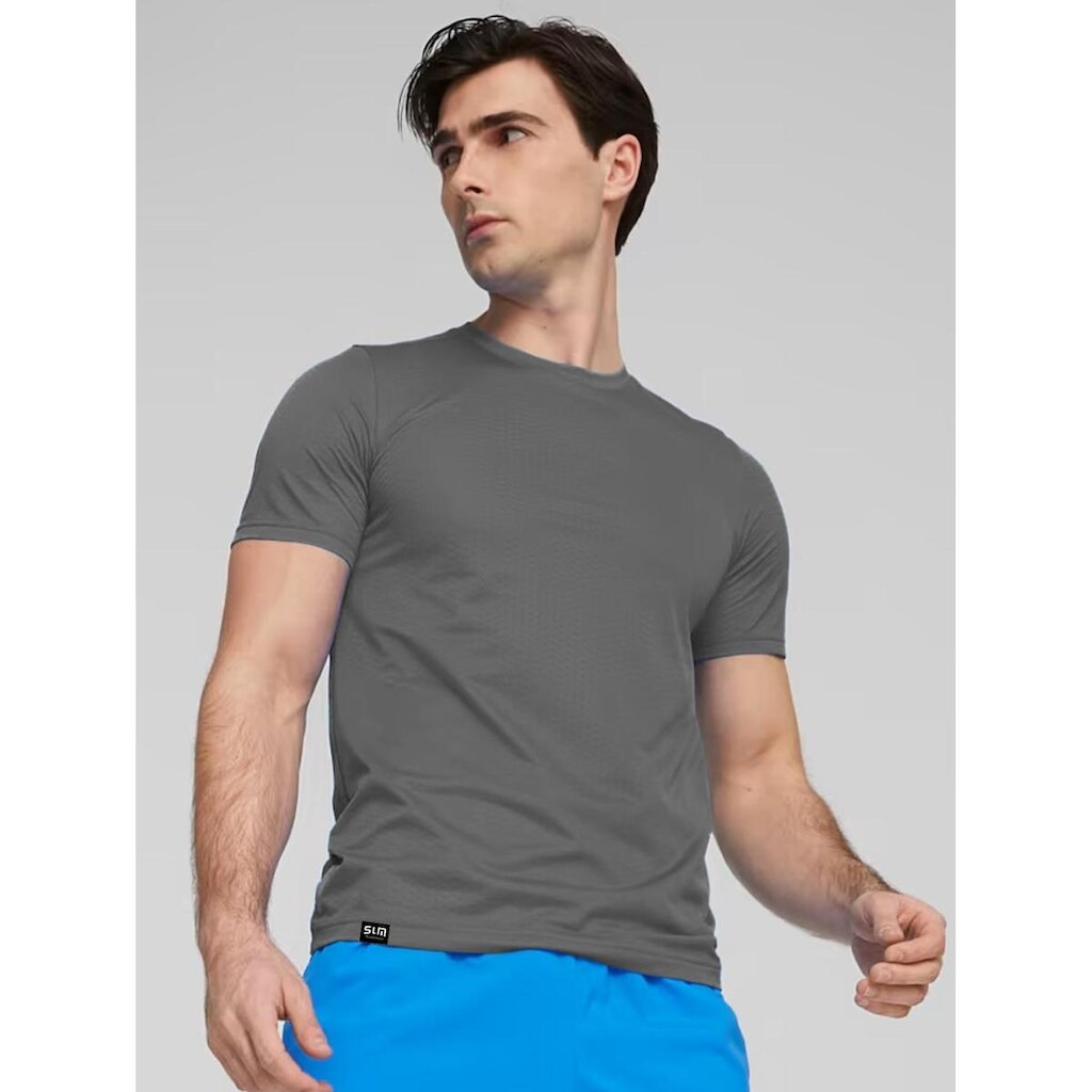 Camiseta Tradicional Lisa Dry Esporte Academia