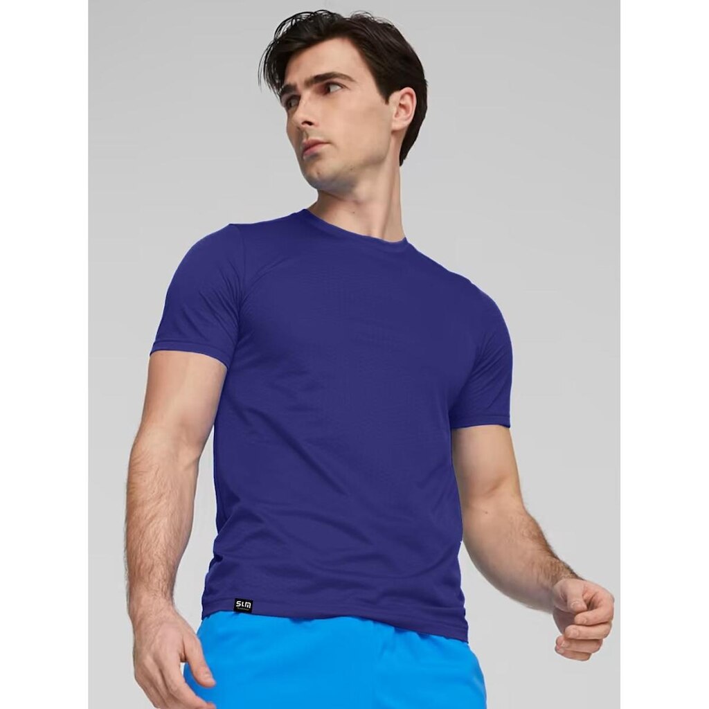 Camiseta Tradicional Lisa Dry Esporte Academia
