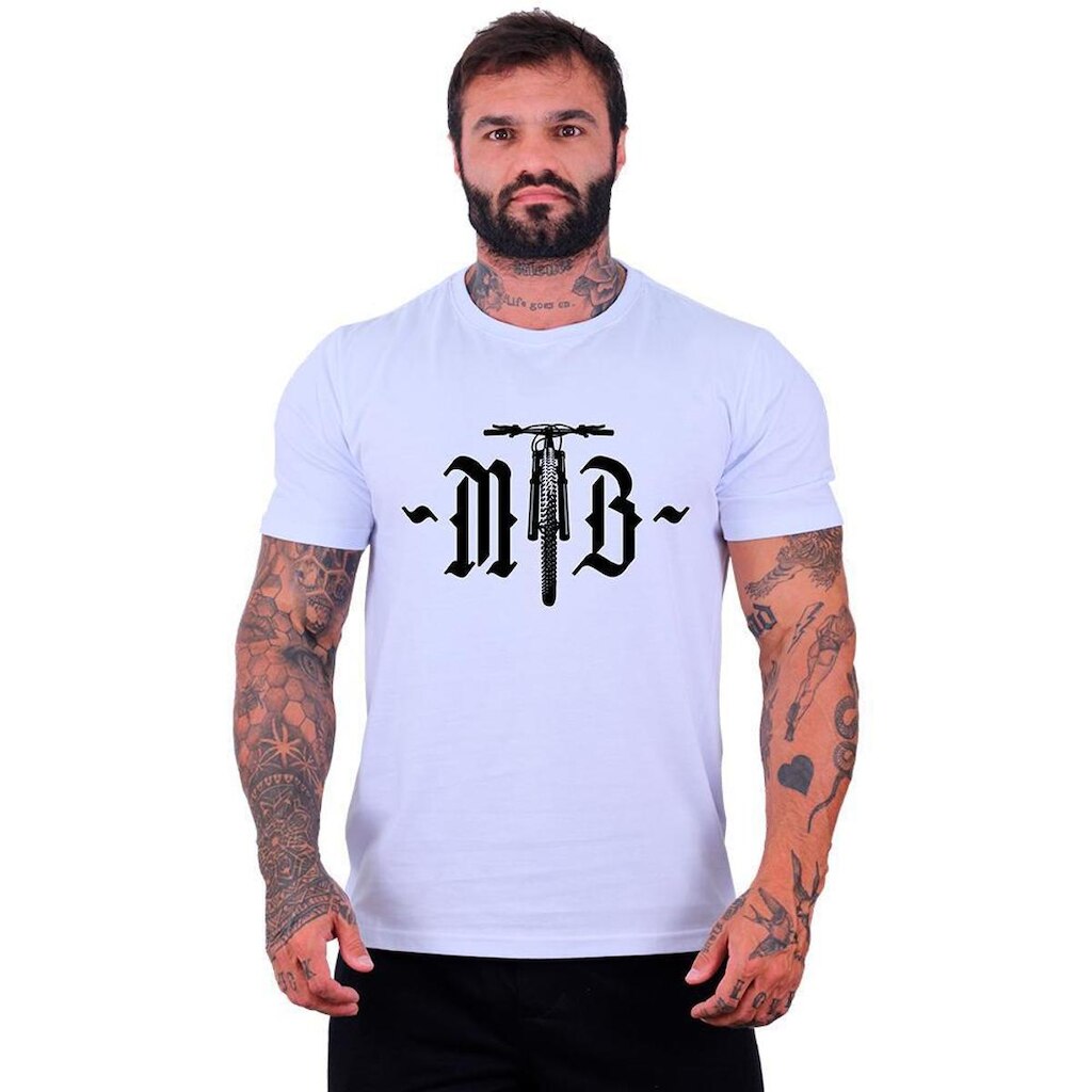 Camiseta Tradicional Masculina MXD Conceito Casual MTB Mountain Bike Ciclismo Ride