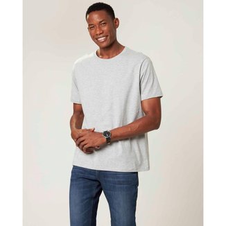 Camiseta Tradicional Meia Malha Malwee Verde Musgo - M Malwee