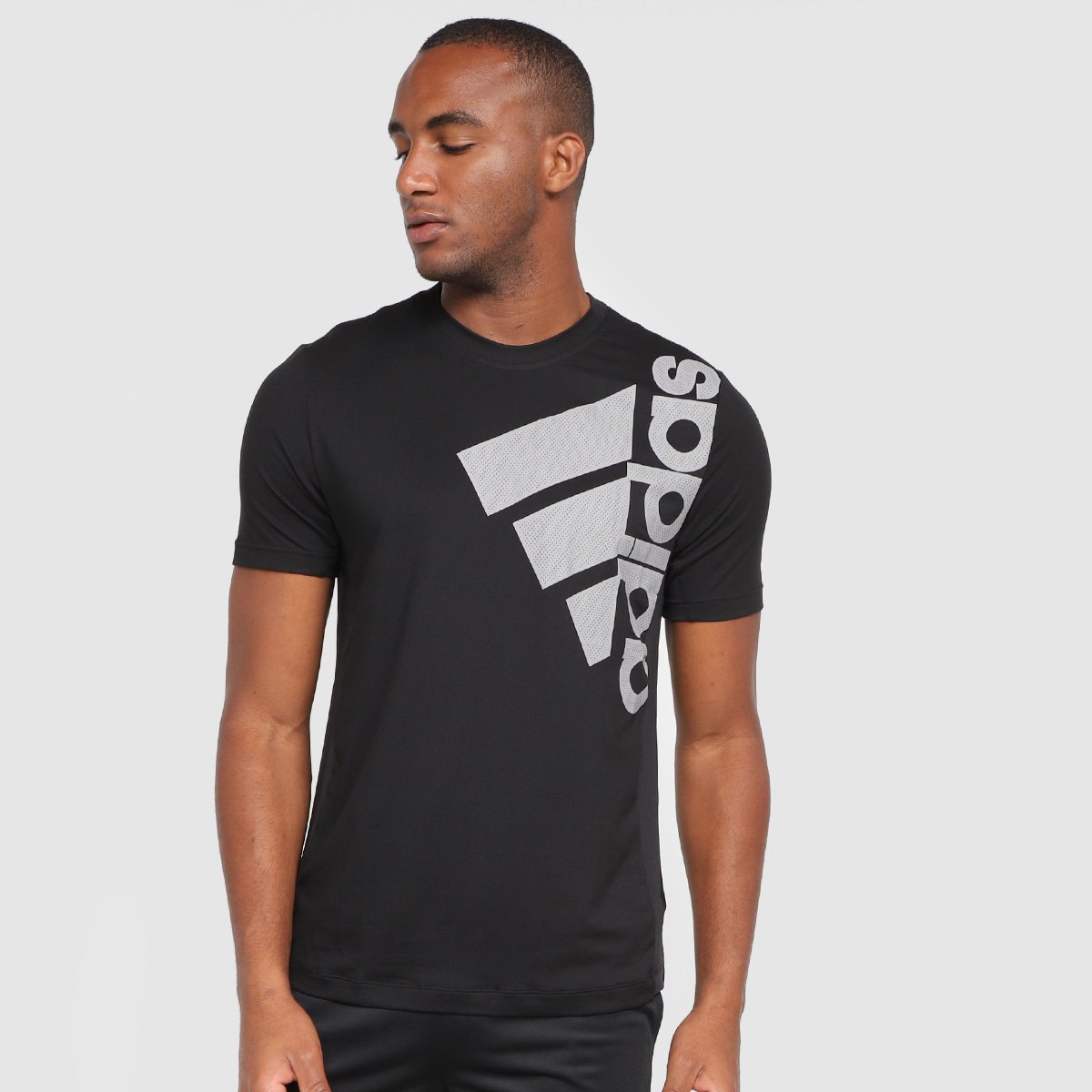 Camiseta Treino Adidas Training 365 Logo Masculina - Preto é ruim? Camiseta Treino Adidas Training 365 Logo Masculina - Preto é boa?