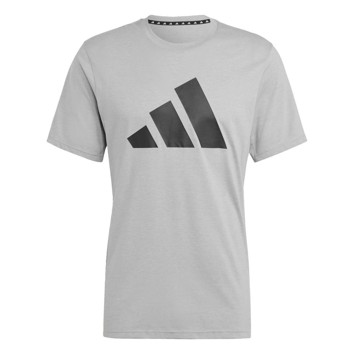 Camiseta Treino Manga Curta Logo Adidas Menor preço em Camiseta Treino Manga Curta Logo Adidas