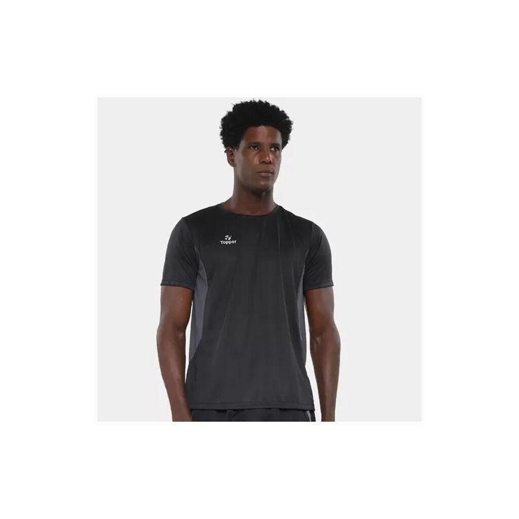 Camiseta Treino Topper Fusion Masculino Adulto Ref - 4323119