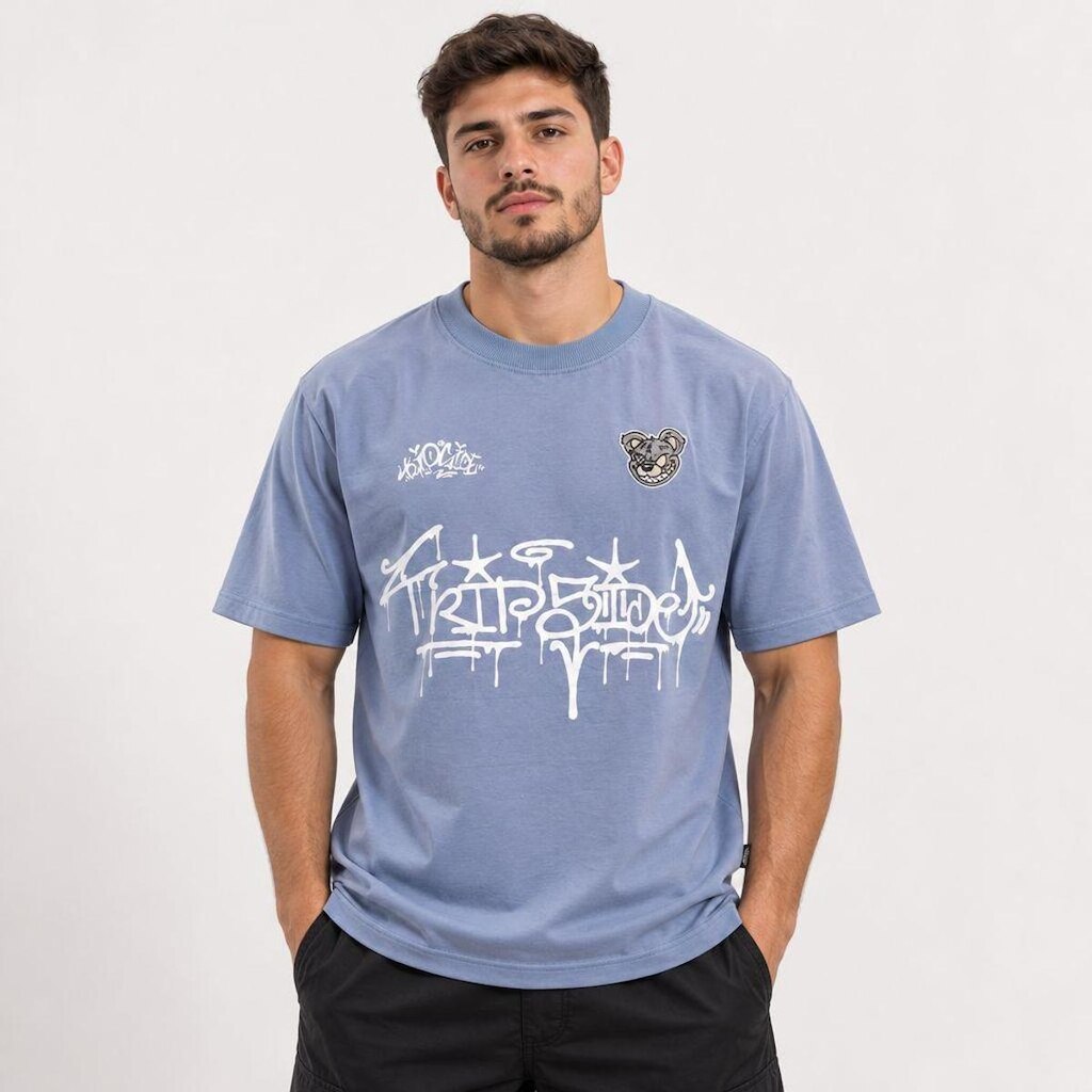 Camiseta Trip Side 109 Azul