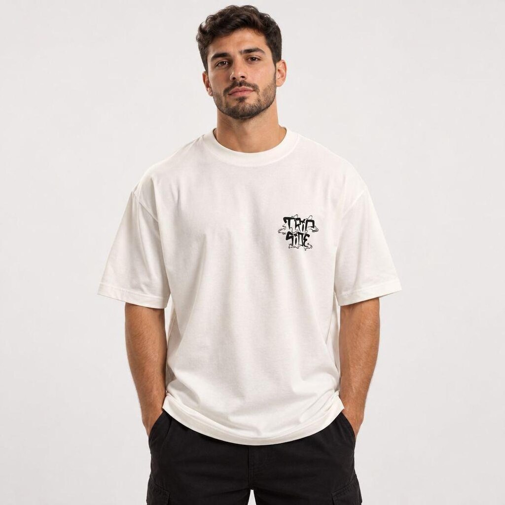 Camiseta Trip Side Oversized 71 Off White