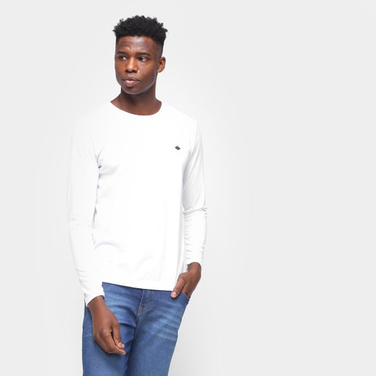 Camiseta Ultimato Manga Longa Masculina - Branco