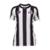 Camiseta Umbro Santos Of. 2 2022 (Atleta) Feminino - Preto+Branco