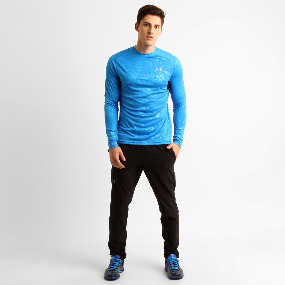 camisa manga longa under armour