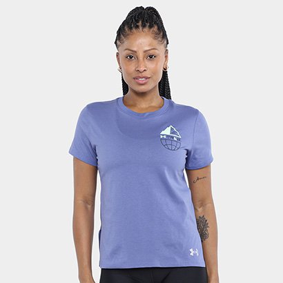 Camiseta Under Armour Launch Trail SH Feminina - Feminino