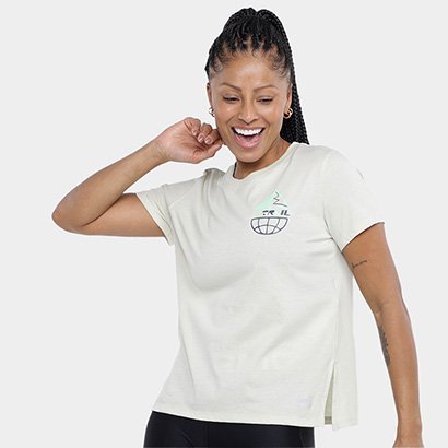 Camiseta Under Armour Launch Trail SH Feminina - Feminino