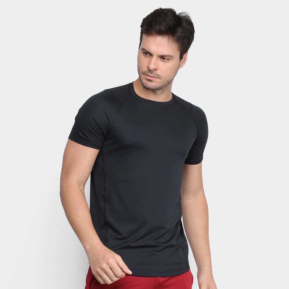 Camiseta Under Armour MK-1 Masculina - Cinza+Preto Menor preço em Camiseta Under Armour MK-1 Masculina - Cinza+Preto