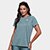 Camiseta Under Armour Tech Feminina - Azul Claro+Branco
