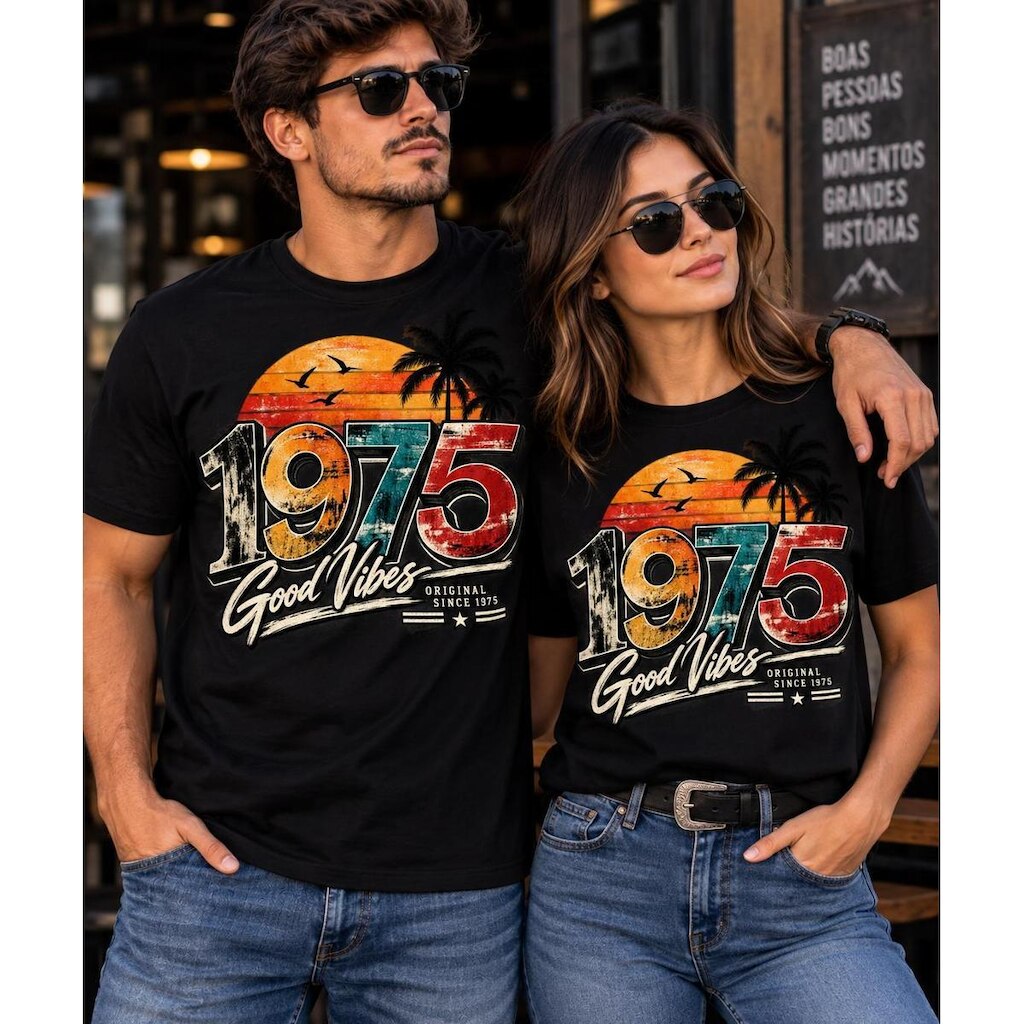 Camiseta Unissex 1975