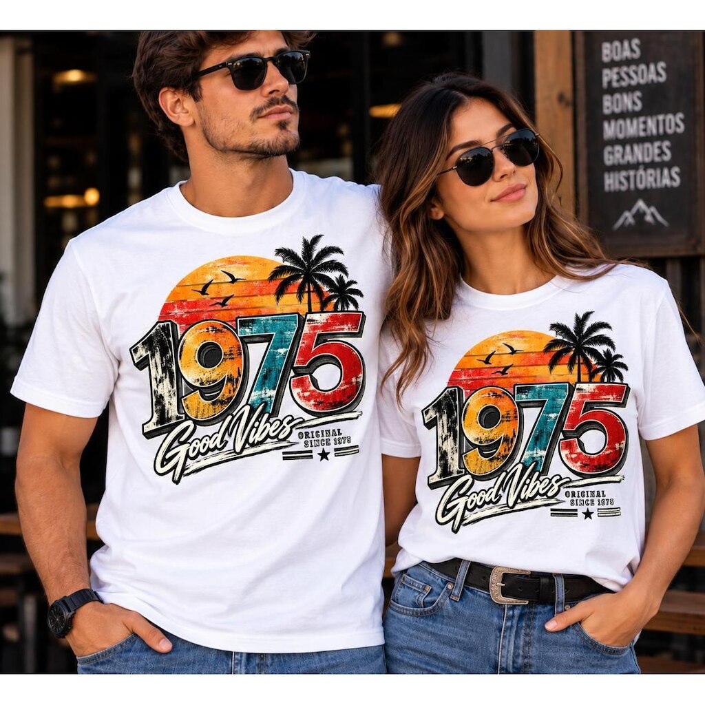 Camiseta Unissex 1975