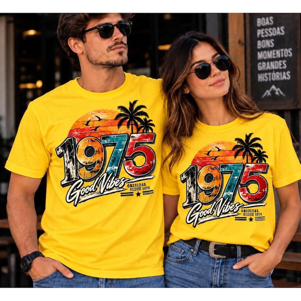 Camiseta Unissex 1975