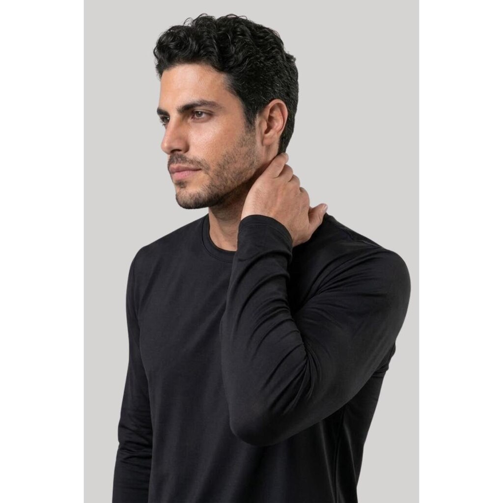 Camiseta Unissex Básica Manga Longa Proteção Uv 50+ Villa Sports