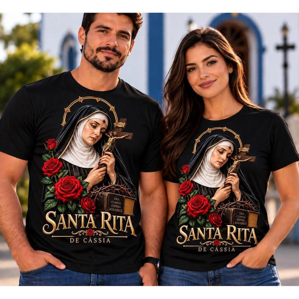 CAMISETA UNISSEX SANTA RITA