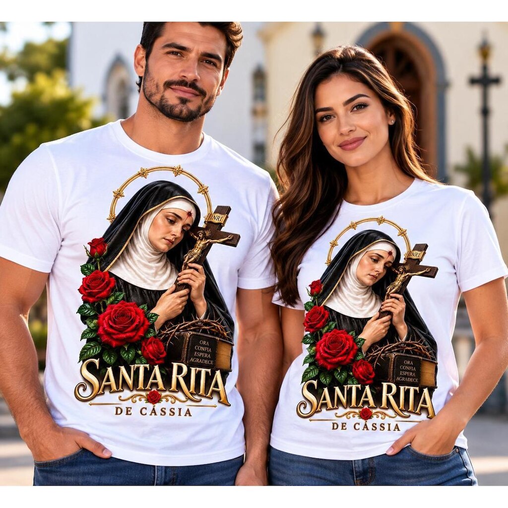 CAMISETA UNISSEX SANTA RITA