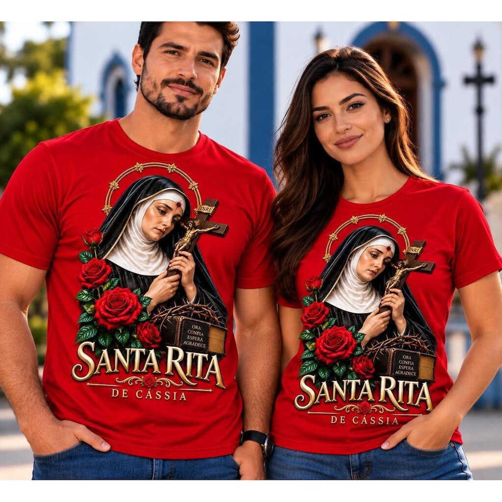 CAMISETA UNISSEX SANTA RITA