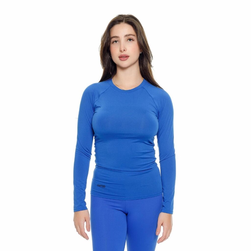Camiseta United Compressão Proteção Solar Feminina