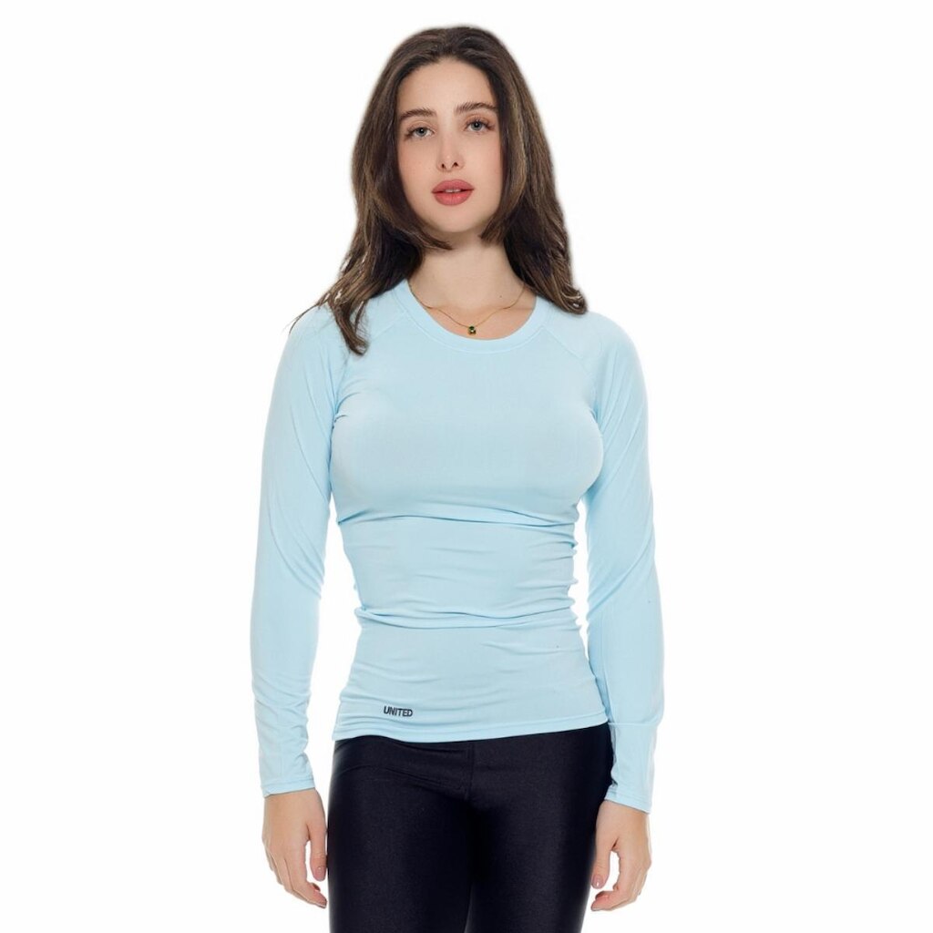 Camiseta United Compressão Proteção Solar Feminina
