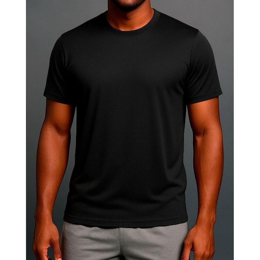 CAMISETA UV MASCULINA MANGA CURTA POLIESTER