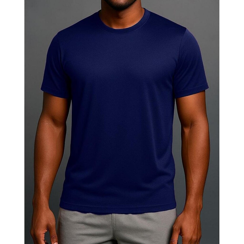 CAMISETA UV MASCULINA MANGA CURTA POLIESTER