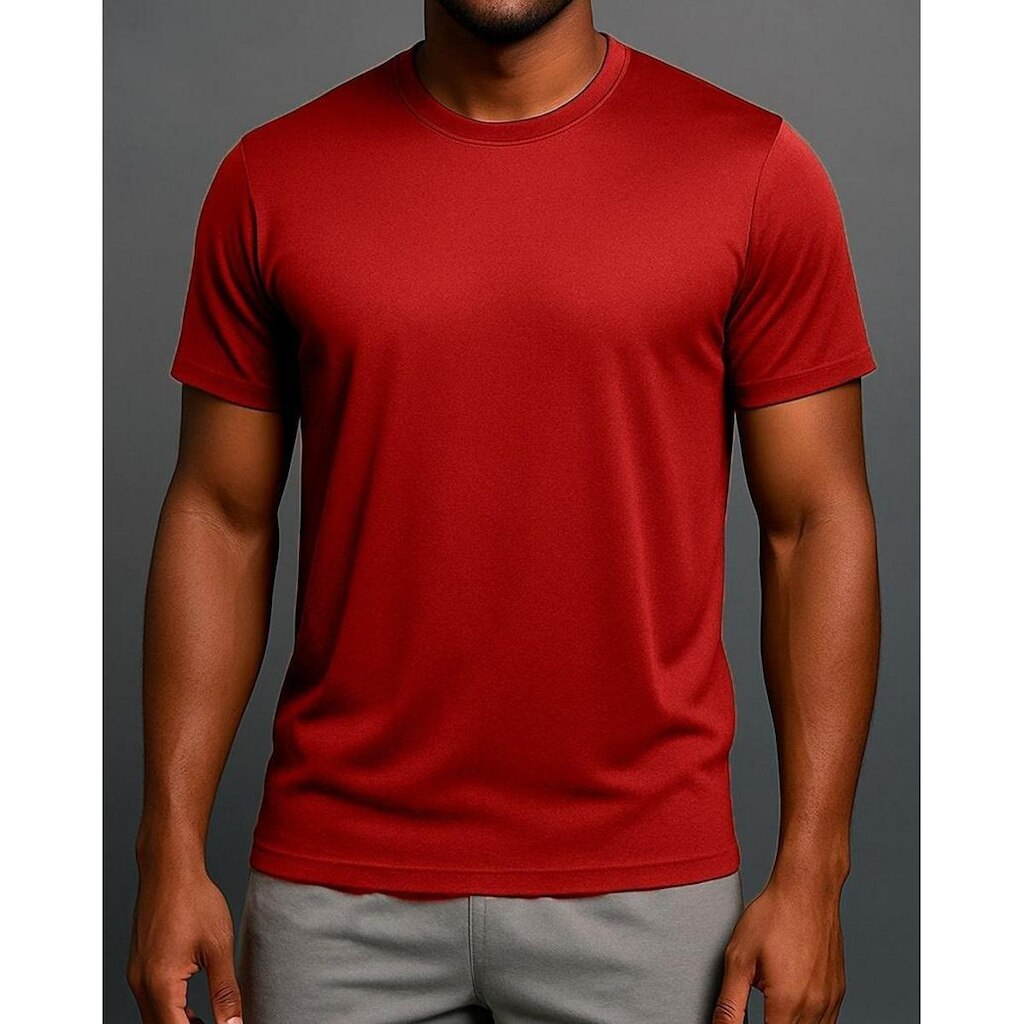 CAMISETA UV MASCULINA MANGA CURTA POLIESTER