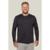 Camiseta UV Masculina Plus Size Manga Longa UV 50+ WSS Brasil - Preto