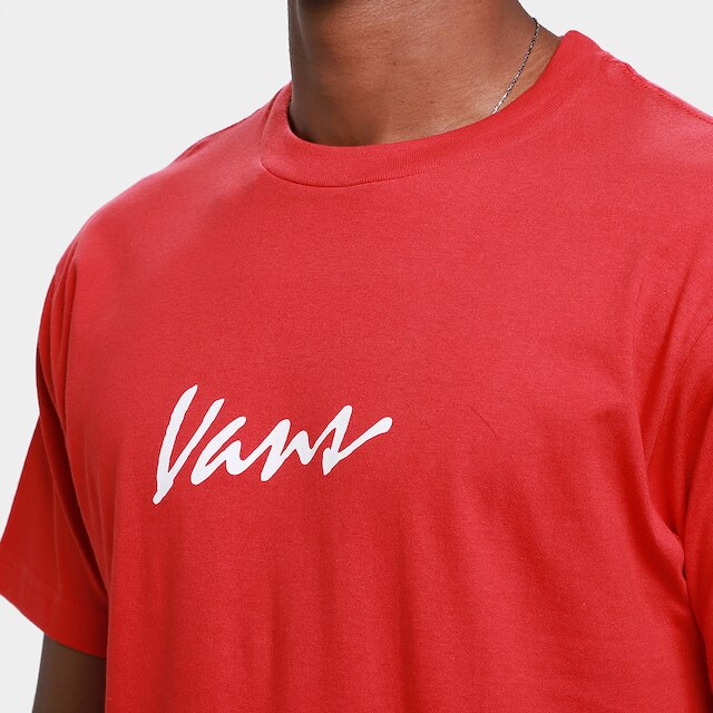 Camiseta Vans Classic Script Masculina