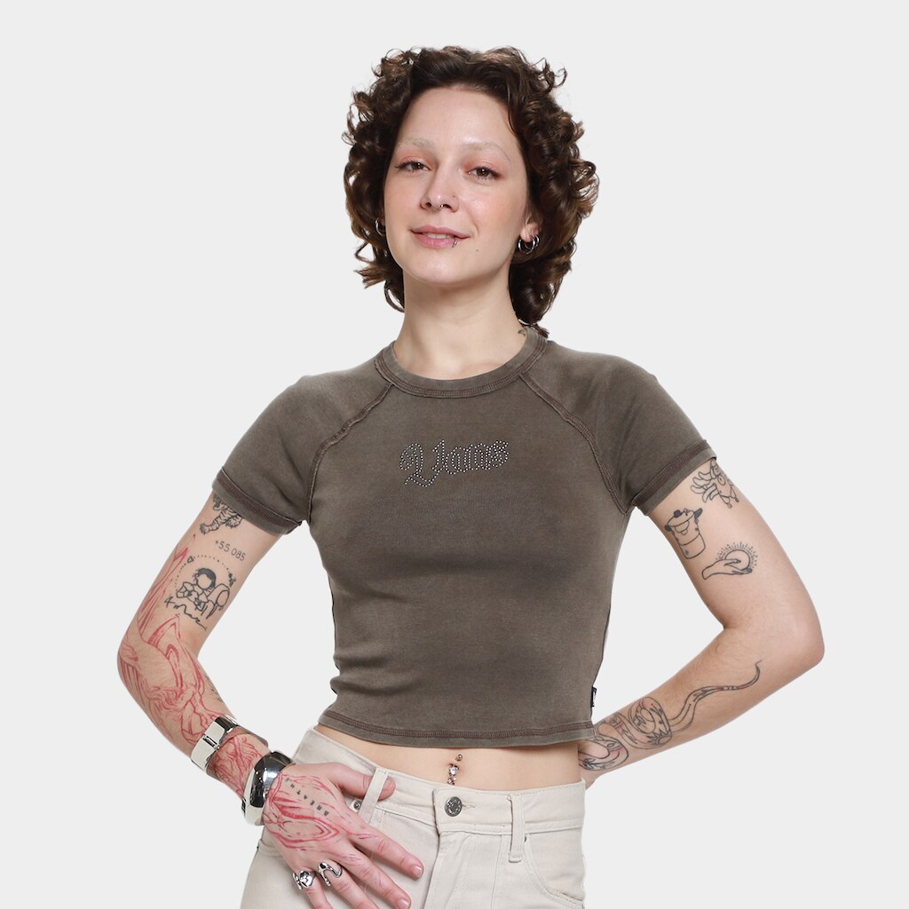 Camiseta Vans Embellished Feminina