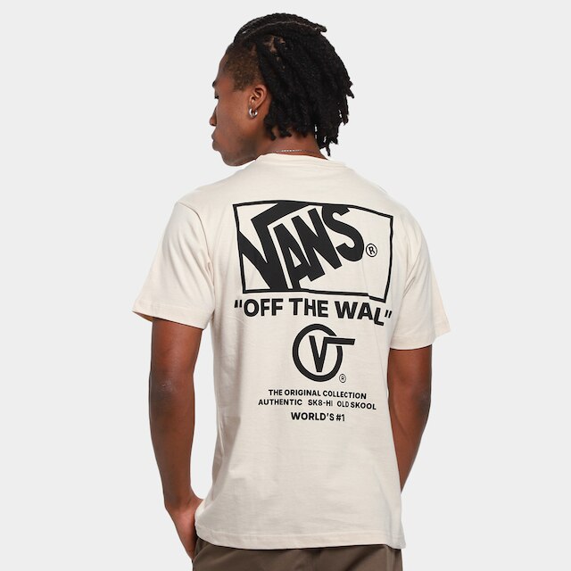 Camiseta Vans Stacked Hi Masculina