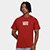 Camiseta Vans Stretch Logo Masculina - Vermelho