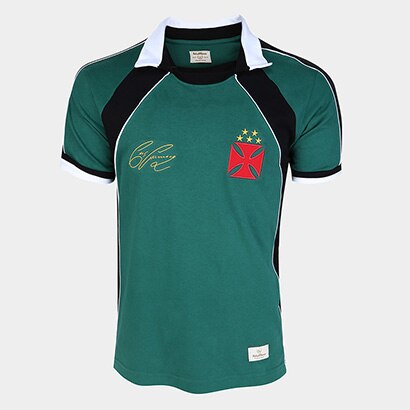 Camiseta Vasco da Gama RetrôMania nº 1 Carlos Germano Masculina - Masculino