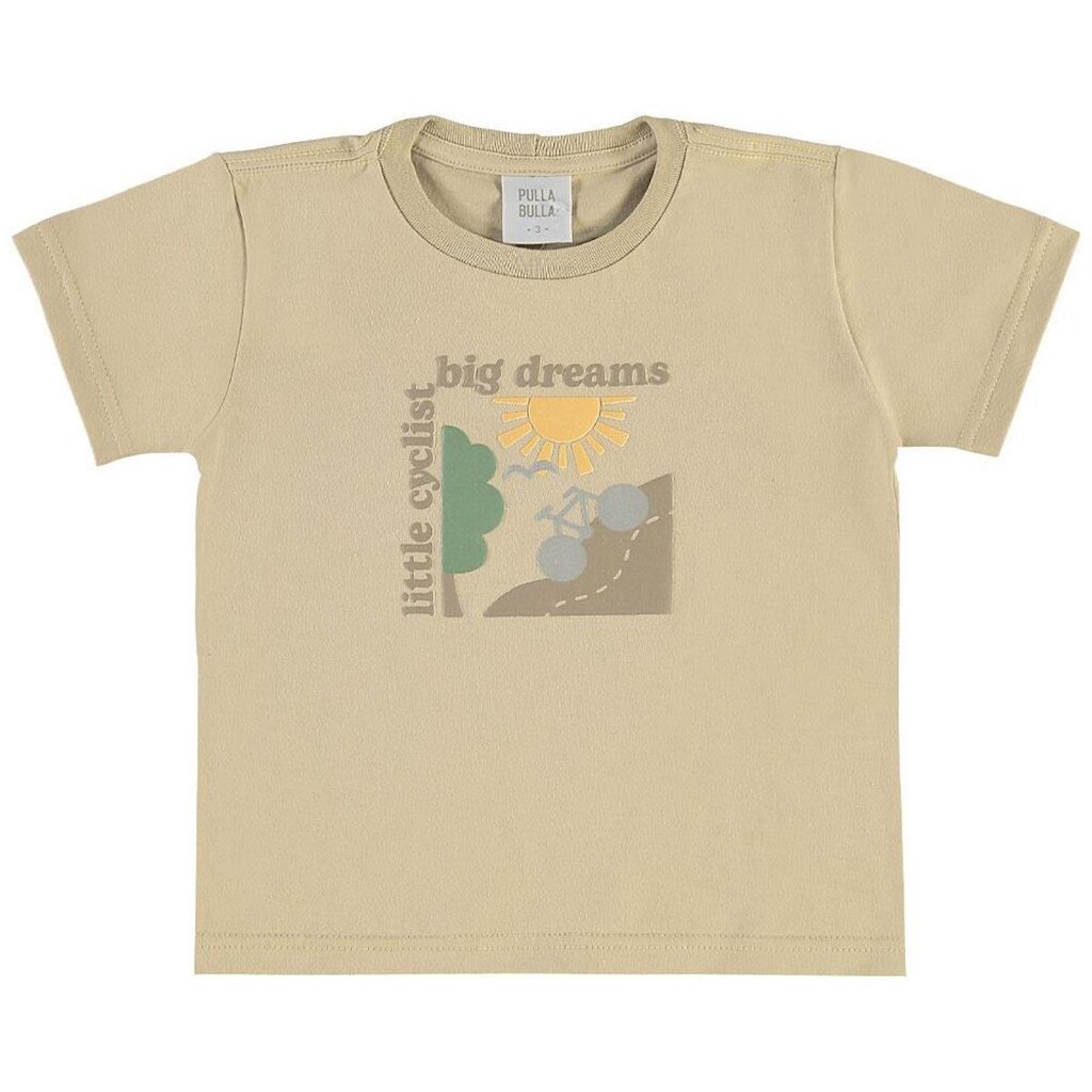 Camiseta Verde Primeiros Passos Pulla Bulla Menino - 53755-1345