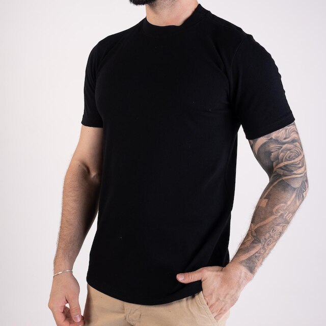 Camiseta Versatiold Piquet Preta