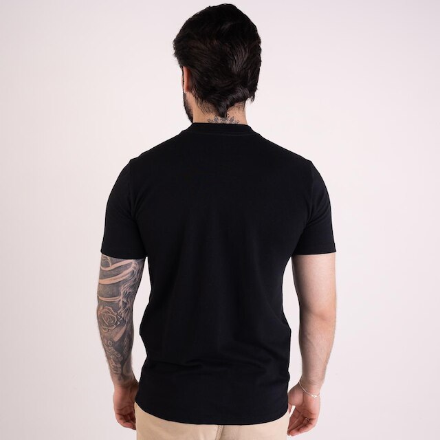 Camiseta Versatiold Piquet Preta