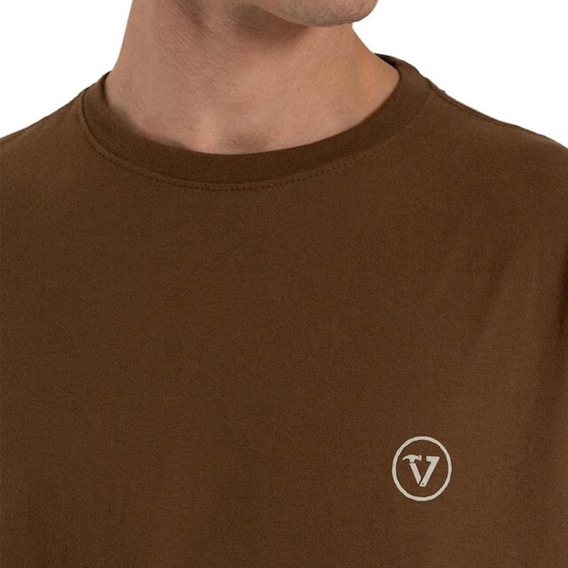 Camiseta Vissla Shady Shapers Marrom