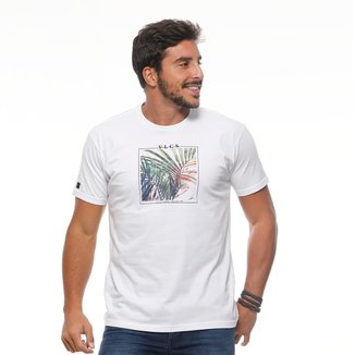 Camiseta VLCS Logotipia Manga Curta Branca